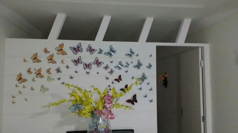 Sanca iluminada em drywall - quarto com iluminação indireta