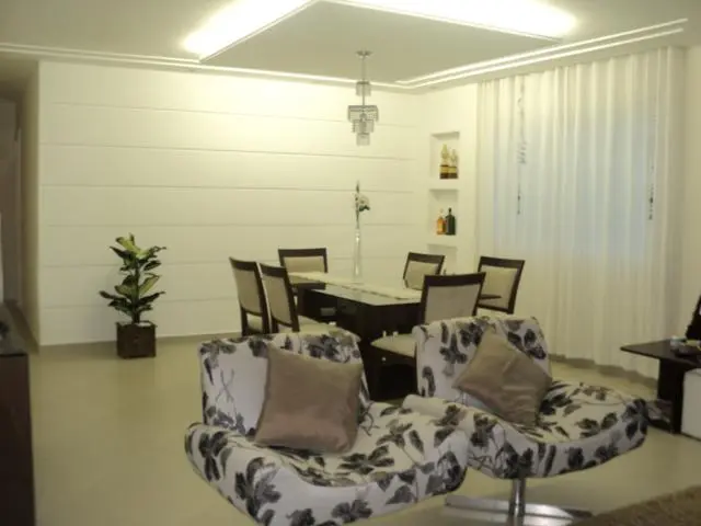 Nicho para cama em drywall com LED embutido