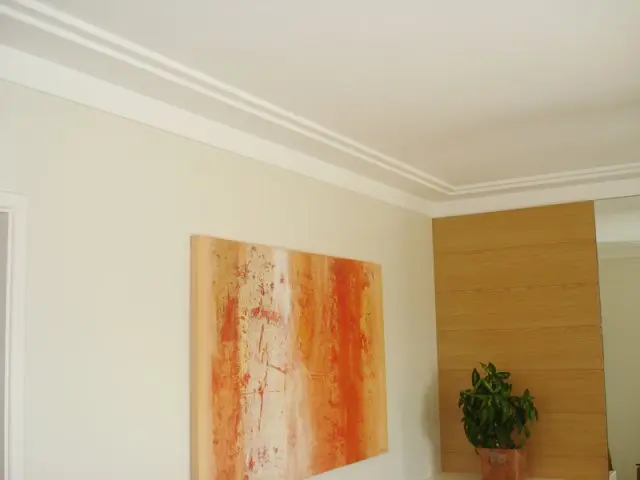 Teto rebaixado em drywall com ventilação oculta